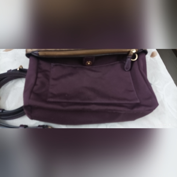 Authentic Coach Mini Surrey Carryall:Signature Canvas in Victorian Floral Print - Picture 11 of 15